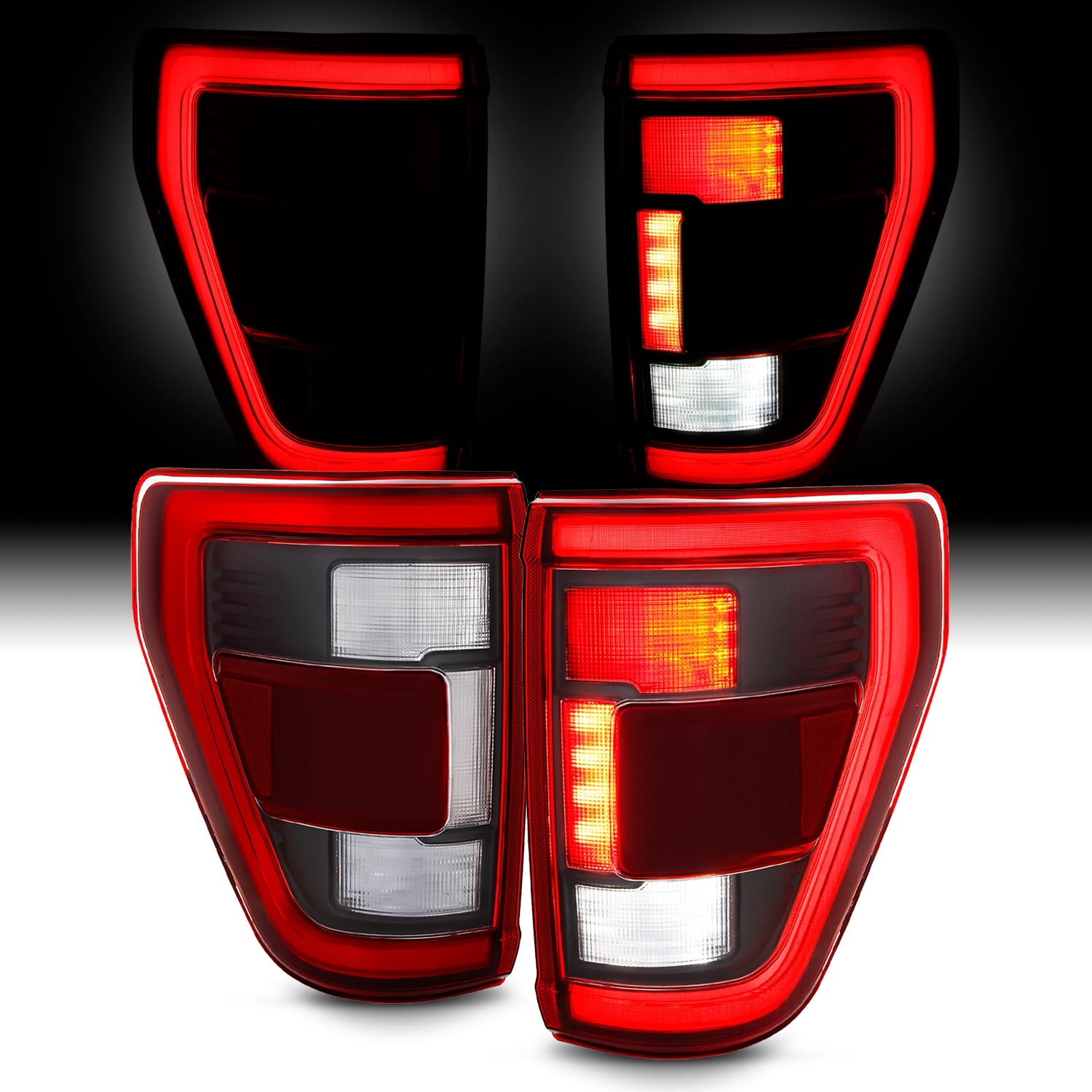AKKON - Fits 2021-2023 Ford F150 Full LED Turn Signal DRL