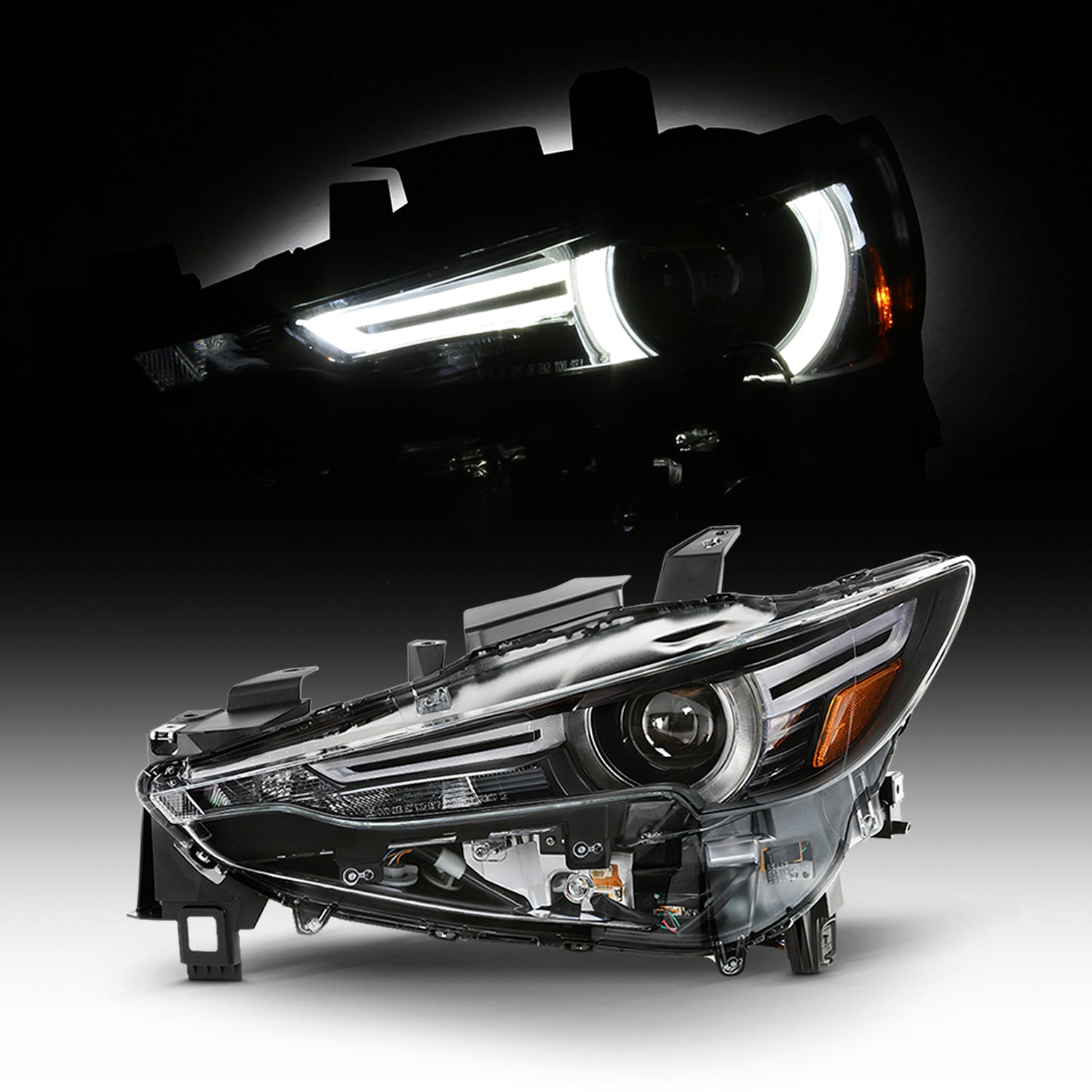 Mazda CX−5左ヘッドライト K49C-51-041E Mazda CX−5左ヘッドライト K49C-51-041E