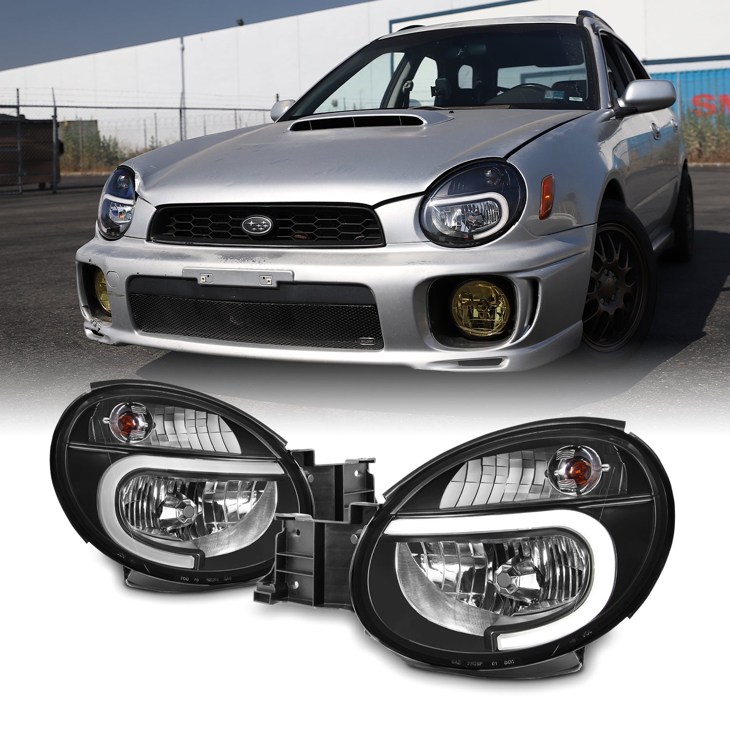 AKKON - For 2002 2003 Subaru Impreza Outback / RS / TS / WRX