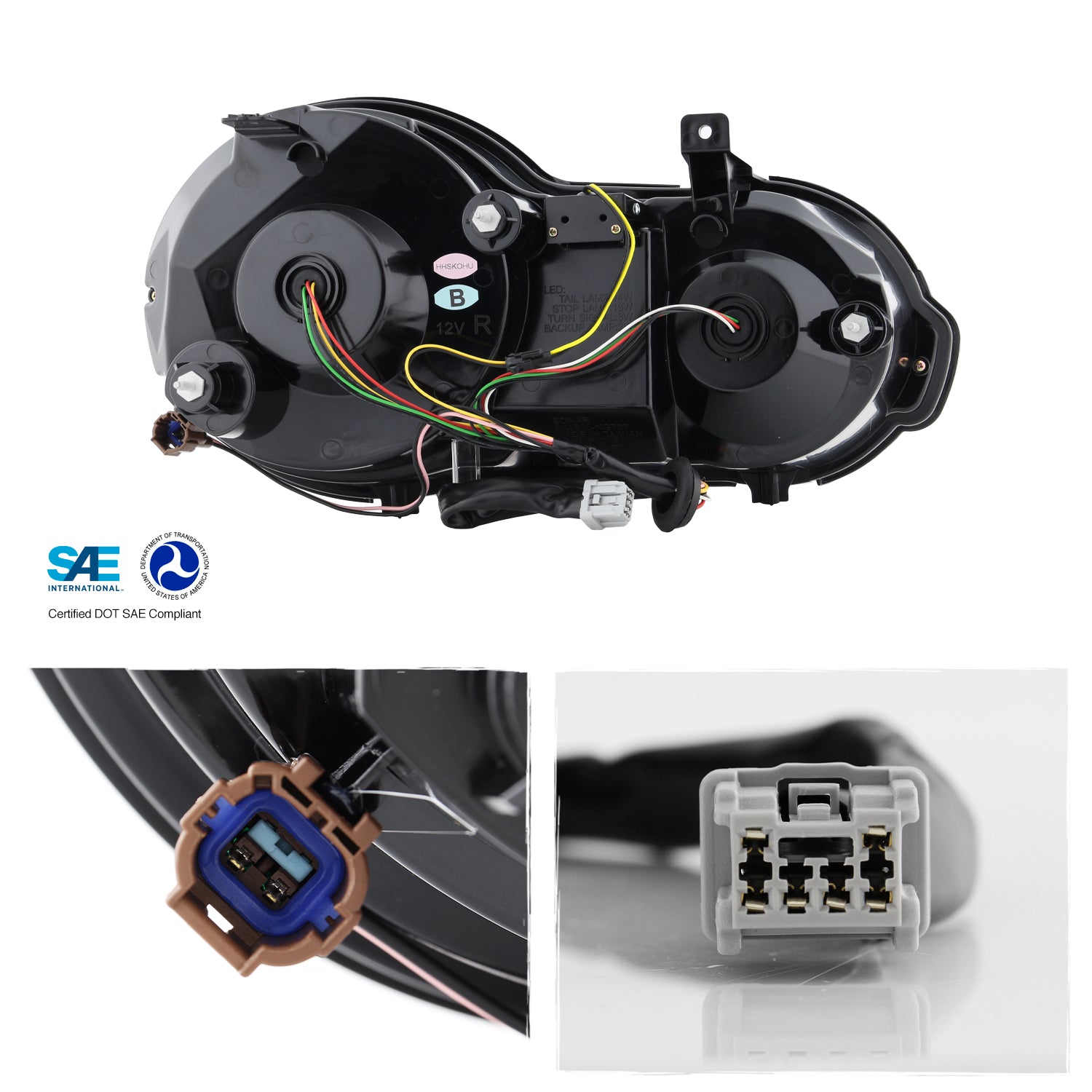 AKKON - For 2009-2017 Nissan GTR GT-R R35 Skyline Both Sides LED Tail