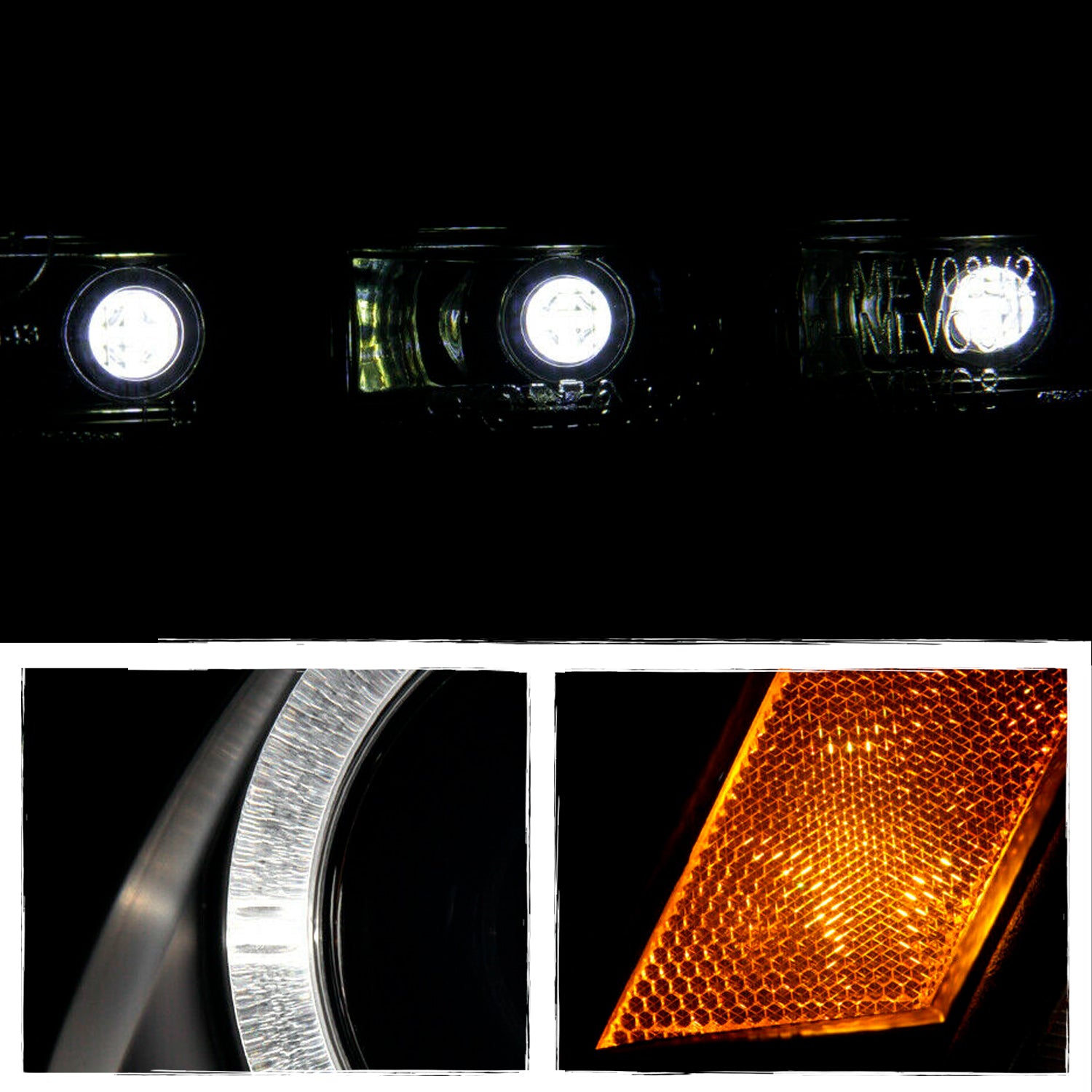 EVO ライト AKKON - For Mitsubishi Lancer Evolution CZ4A EVO X Black