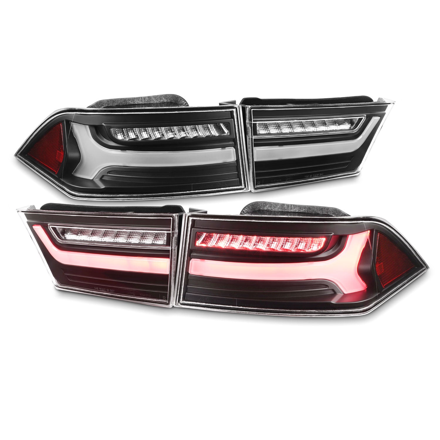 AKKON - [Black Housing] Fits 2004-2008 Acura TSX LED Light Bar Project