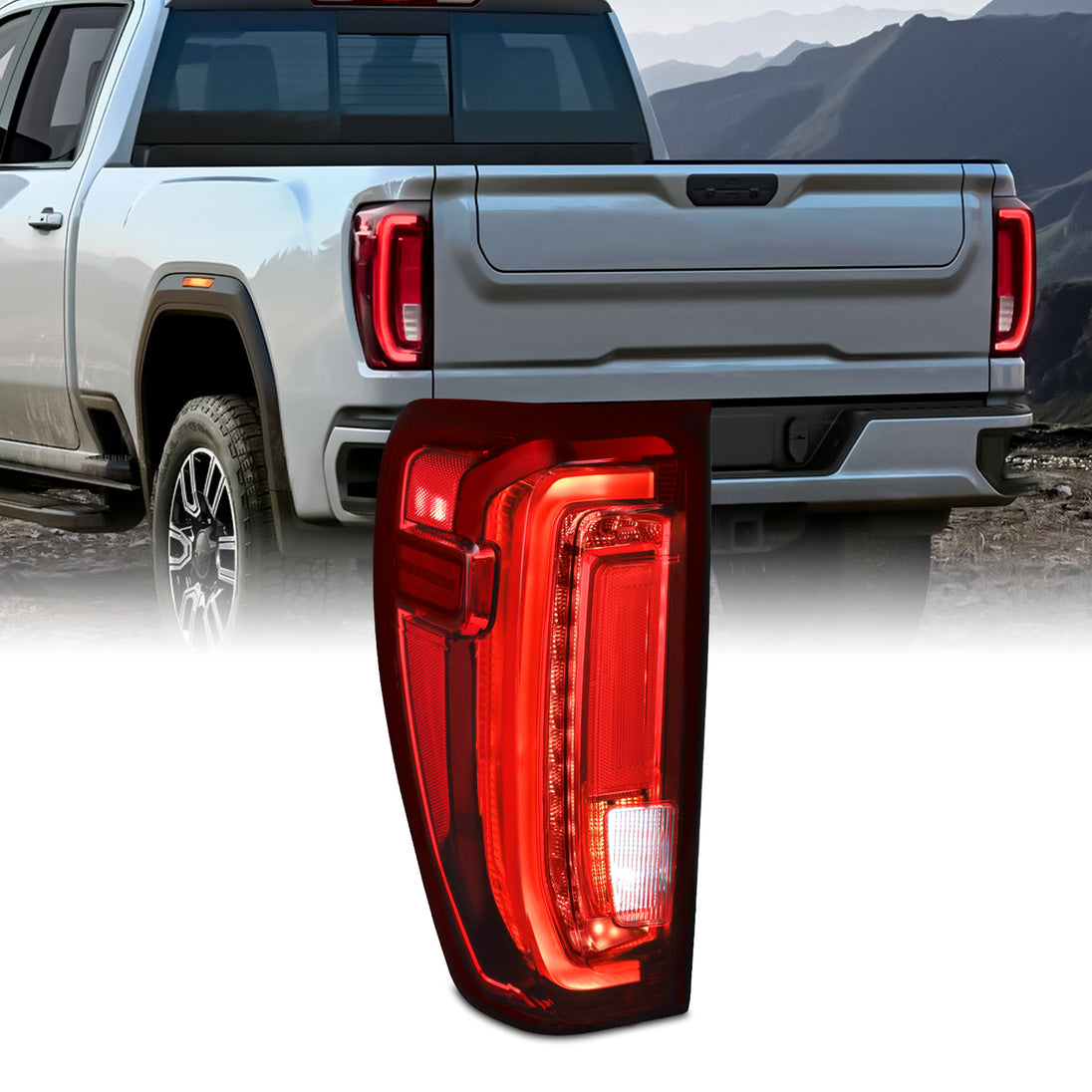 KEEKPO – Para Tipo LED GC Sierra 1500 De 2019-2023 Con Luces LED TaiL - Foto 7