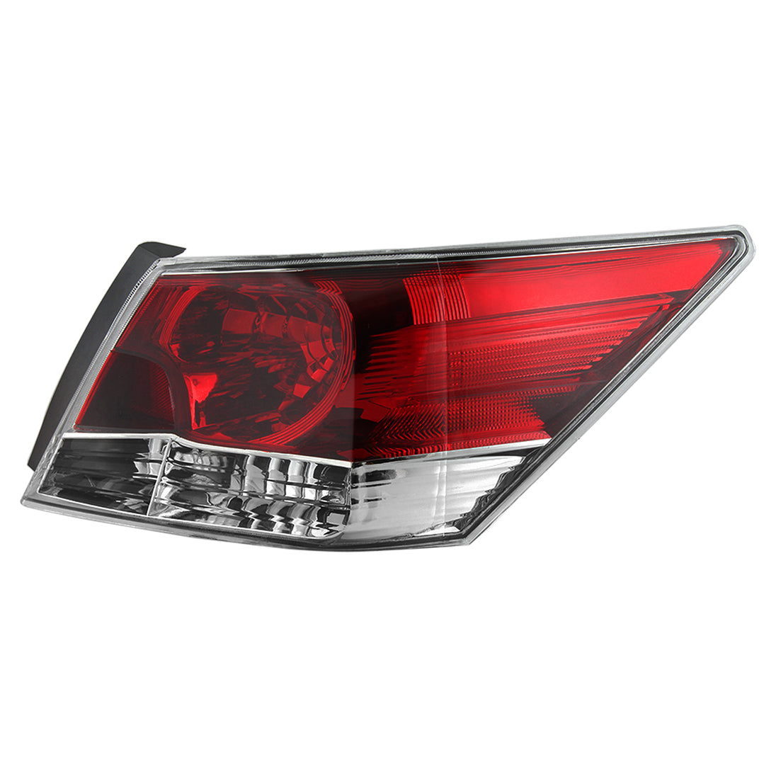 Driver Side Left Rear Tail Light Assembly For 2008-2012 Honda Accord Sedan – Chrome Housing