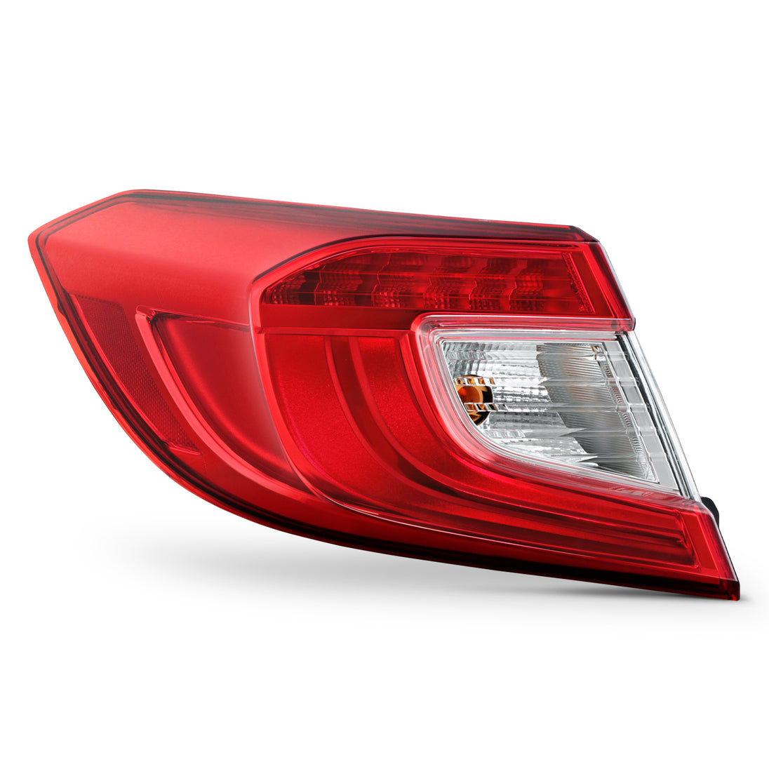 Passenger Side Outer LED Tail Light For 2018-2022 Honda Accord - Direct Replacement