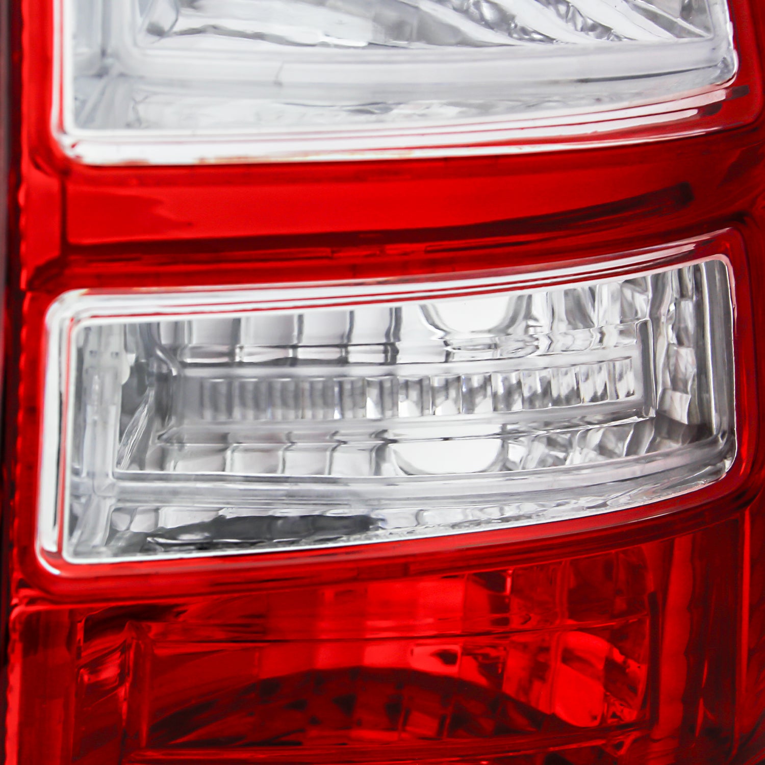 AKKON - Fits 2007-2011 Honda CR-V CRV Chrome Red Tail Lights Brake Lam