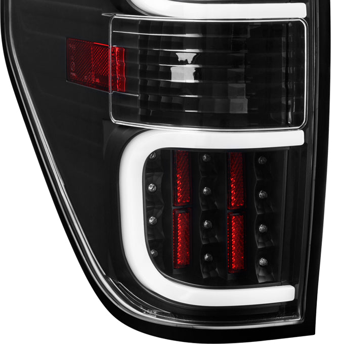 CROSSDESIGN Tail Lights Fit For 2009-2014 Ford F150 Pickup SVT Raptor Rear Brake Lamps Assembly W/o Bulbs Black Left & Right Side, Automotive - Canada - Foto 11