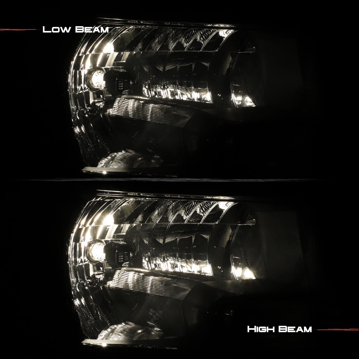 AKKON - Fit 2022 2023 Nissan Frontier 22-23 Halogen Type Headlights He