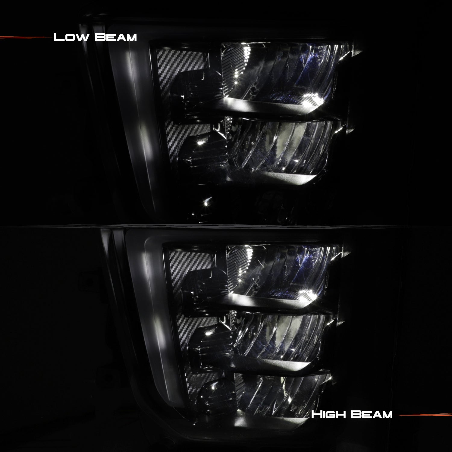 lsh LED Headlight Set For 2023-2025 Nissan Pathfinder; CAPA