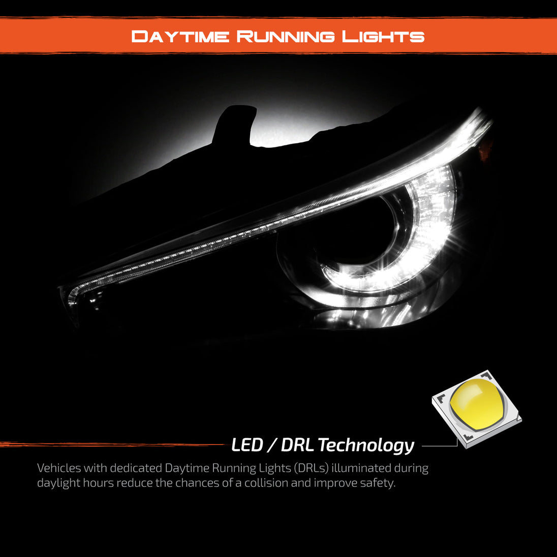 LED Headlight Head Lamp with AFS Right Passenger Side For 2014-2017 Infiniti Q50 LED Headlight Head Lamp with AFS Right Passenger Side For 2014-2017 Infiniti Q50