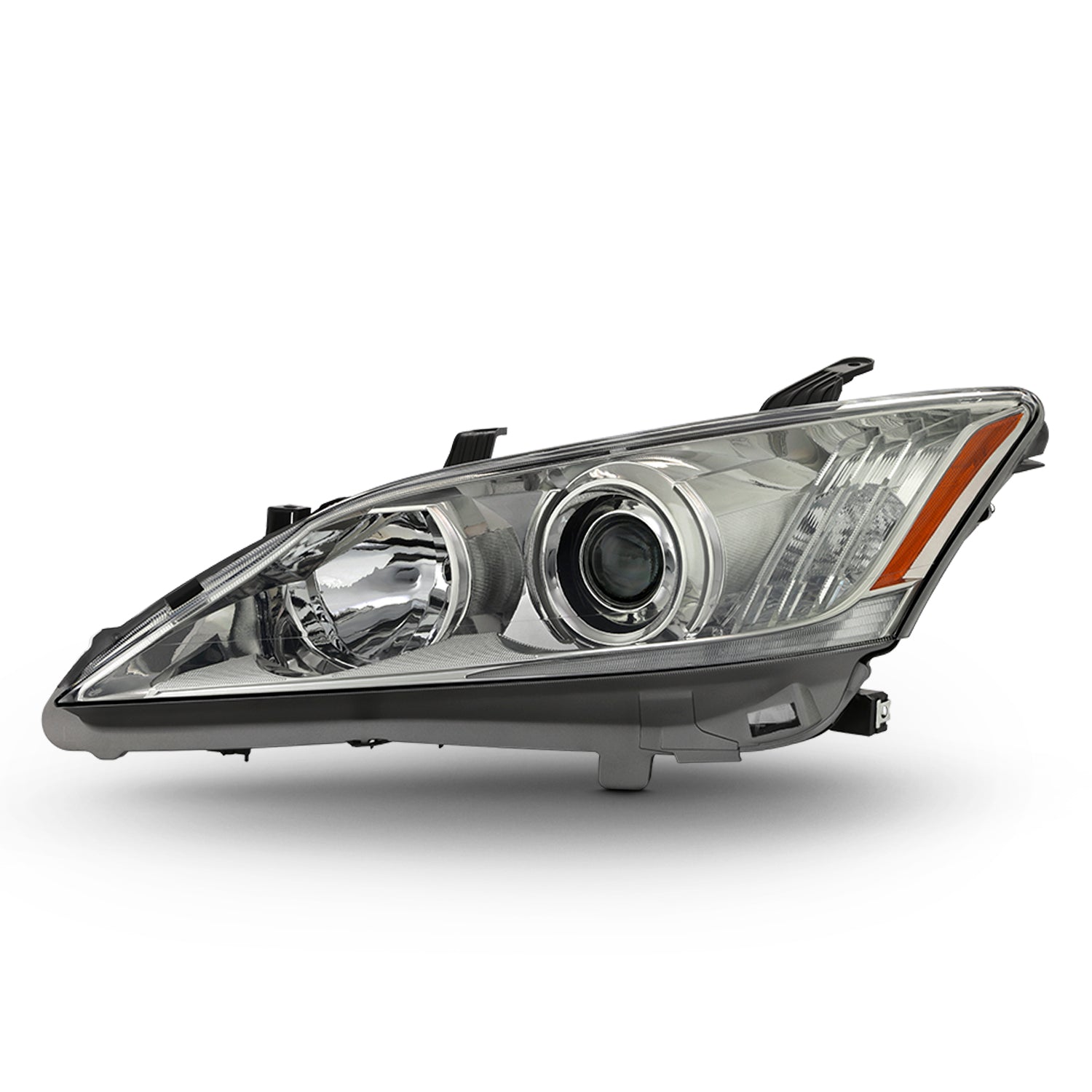 TP Motorshop Halogen Fog Light Pair For 2010-2012 Lexus ES350 - Clear Lens, 55W