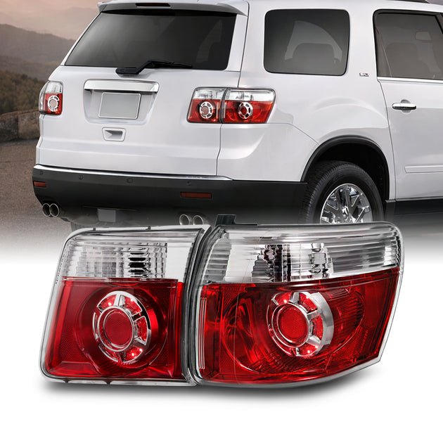 Fits 2007-2012 GMC Acadia Tail Lights Driver & Passenger Side Pair LED Fits 2007-2012 GMC Acadia Tail Lights Driver & Passenger Side Pair LED