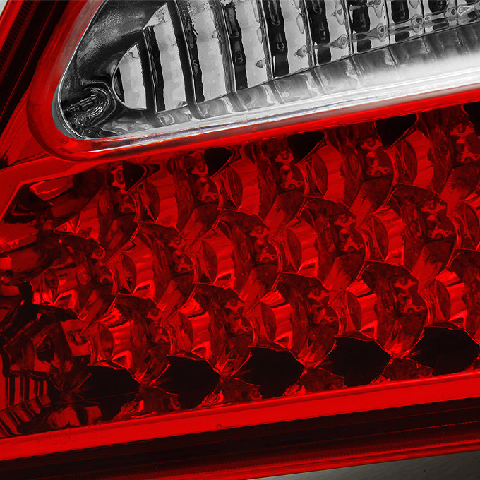 AKKON - For Mercedes Benz R170 SLK Class Red Clear Rear LED Tail Light